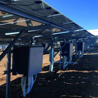 Solar park Tatvan, Turkey